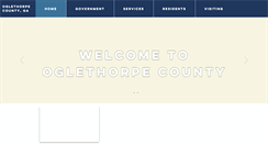 Desktop Screenshot of onlineoglethorpe.com